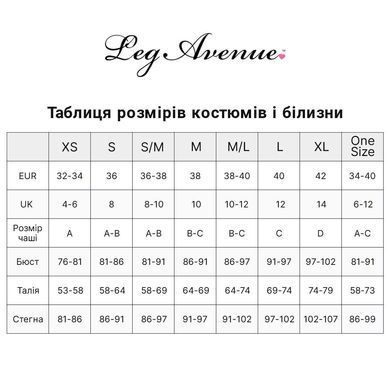 Костюм школярки Leg Avenue Miss Prep School XS, топ, спідниця, краватка, бантики &mdash; купити в інтим-бутику EroticToys