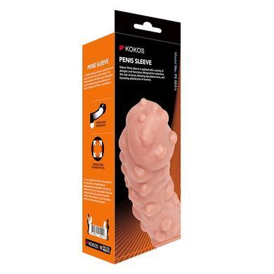 Насадка на член Kokos Penis Sleeve PS 003 L &mdash; купити в інтим-бутику EroticToys