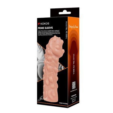 Насадка на член Kokos Penis Sleeve PS 003 L &mdash; купити в інтим-бутику EroticToys