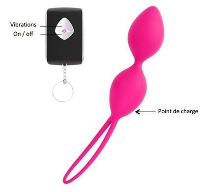 Вагінальні кульки Dorcel Divine Balls, діаметр 3,5 см, маса 91г &mdash; купити в інтим-бутику EroticToys