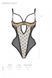 Еротичне боді Passion MARINA BODY, L/XL, beige, з відкритими чашками в інтим-бутику EroticToys