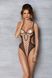 Еротичне боді Passion MARINA BODY, L/XL, beige, з відкритими чашками в інтим-бутику EroticToys