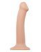 Насадка для страпона Strap-On-Me Dual Density Dildo Flesh M, діаметр 3,3 см, двошарова, гнучкий в інтим-бутику EroticToys
