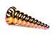 Фентезійний скляний фалоімітатор Creature Cocks Twilight Rainbow Glass Dildo, 16 см в інтим-бутику EroticToys