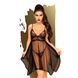 Бебі-дол з ажурним бралетом та асиметричним подолом Penthouse - Naughty Doll Black L/XL в інтим-бутику EroticToys