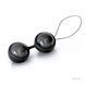 Вагінальні кульки LELO Luna Beads Noir Black, зміщений центр ваги, діаметр 2,9 см, 2х37 г в інтим-бутику EroticToys