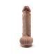 Фалоімітатор SilexD Vetus Premium Real Skin Flesh (8in MODEL 1), ультрареалістик, діаметр 4,1 см в інтим-бутику EroticToys