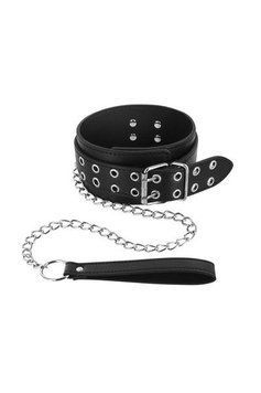 Нашийник з повідцем Fetish Tentation Eyalets and Leash &mdash; купити в інтим-бутику EroticToys