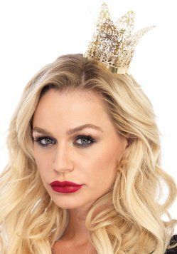Філігранна золота корона Leg Avenue Filigree crown, метал &mdash; купити в інтим-бутику EroticToys