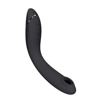 Вакуумний стимулятор для точки G та клітора з вібрацією Womanizer OG Dark Grey, 12 рівнів, 3 режими &mdash; купити в інтим-бутику EroticToys