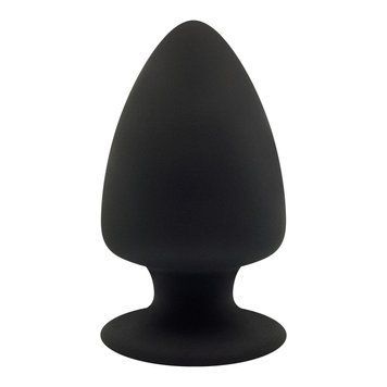 Анальна пробка SilexD (Model 1 size L), двошарова, силікон+Silexpan, діаметр 7,5 см &mdash; купити в інтим-бутику EroticToys