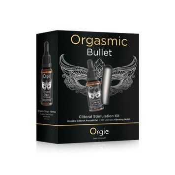 Набір Orgie Orgasmic Bullet: збуджувальні краплі та віброкуля &mdash; купити в інтим-бутику EroticToys