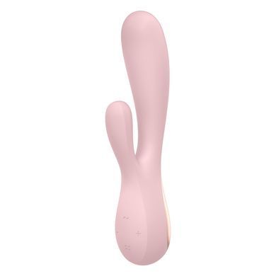 Смарт вібратор-кролик Satisfyer Mono Flex Mauve, 2 мотори, керування через інтернет &mdash; купити в інтим-бутику EroticToys