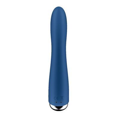 Вібратор точки G з обертанням Satisfyer Spinning Vibe 1 Blue, 2 мотори &mdash; купити в інтим-бутику EroticToys