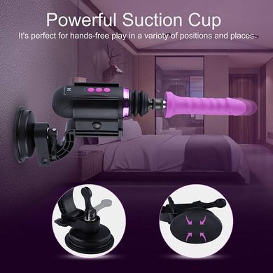 Міні секс-машина Hismith Mini Capsule Sex-Machine with Strong Suction Cup (м'ята паковання!!!) &mdash; купити в інтим-бутику EroticToys