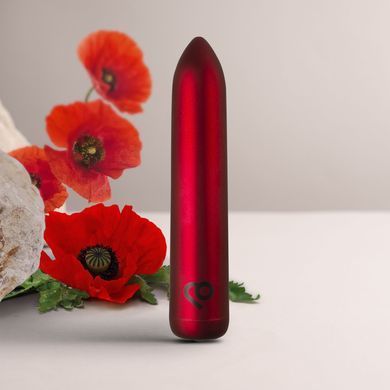 Віброкуля Rocks Off Bullet Poppy Red 16 Settings (м'яте паковання!!!) &mdash; купити в інтим-бутику EroticToys