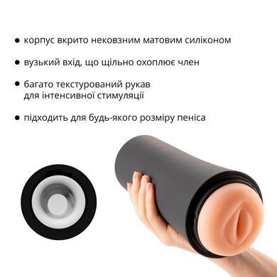Мастурбатор Otouch INSCUP 2, 7 режимів вібрації, ефект стискання, магнітний ключ &mdash; купити в інтим-бутику EroticToys