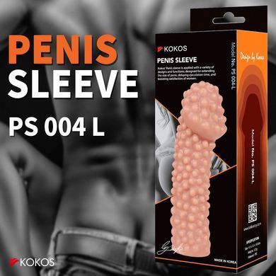 Насадка на член Kokos Penis Sleeve PS 004 L &mdash; купити в інтим-бутику EroticToys