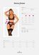 Комплект білизни Obsessive Donna Dream 3-pcs set XS/S Black, бюстгальтер, стрінги, пояс для панчіх в інтим-бутику EroticToys