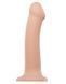 Насадка для страпону Strap-On-Me Dual Density Dildo Flesh L, діаметр 3,7 см, двошарова, гнучкий в інтим-бутику EroticToys