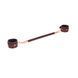 Фіксатор-розпірка для ніг або рук Liebe Seele Wine Red Spreader Bar, дерево + натуральна шкіра в інтим-бутику EroticToys