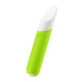 Мінівібратор із гнучким язичком Satisfyer Ultra Power Bullet 7 Green &mdash; купити в інтим-бутику EroticToys