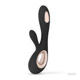 Вібратор-кролик LELO Soraya Wave Black, манливі рухи стовбура &mdash; купити в інтим-бутику EroticToys