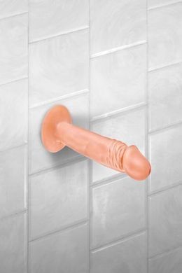 Фалоімітатор Real Body &mdash; Real Zack Flesh, TPE, діаметр 3,7 см &mdash; купити в інтим-бутику EroticToys