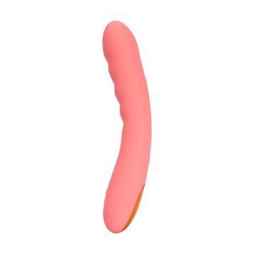 Смарт-вібратор з пульсацією Svakom Ava Neo Peach Pink, 15 режимів роботи, водонепроникний &mdash; купити в інтим-бутику EroticToys