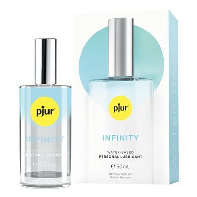Преміальний лубрикант на водній основі pjur INFINITY water-based 50 мл, без запашників та консервантів &mdash; купити в інтим-бутику EroticToys