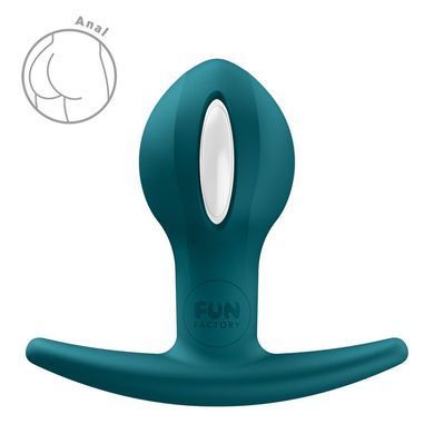 Анальна пробка Fun Factory B BALLS UNO Bottle Green &mdash; купити в інтим-бутику EroticToys