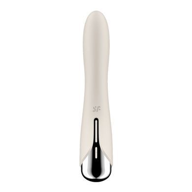 Вібратор точки G з обертанням Satisfyer Spinning Vibe 1 Beige, 2 мотори &mdash; купити в інтим-бутику EroticToys