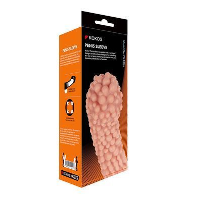 Насадка на член Kokos Penis Sleeve PS 005 L &mdash; купити в інтим-бутику EroticToys