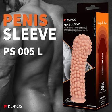 Насадка на член Kokos Penis Sleeve PS 005 L &mdash; купити в інтим-бутику EroticToys