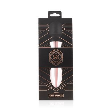 Вібромасажер Rosy Gold &mdash; Nouveau Curve Massager &mdash; купити в інтим-бутику EroticToys