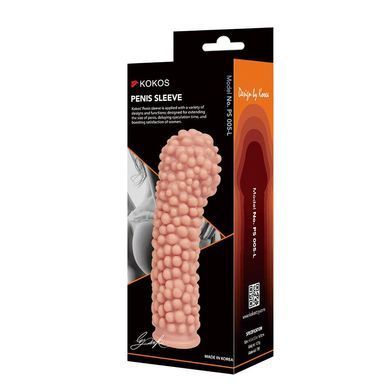 Насадка на член Kokos Penis Sleeve PS 005 L &mdash; купити в інтим-бутику EroticToys