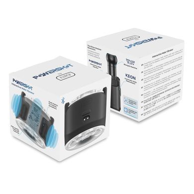 Інтерактивний мастурбатор 2в1 з вібрацією KIIROO PowerShot, компактний, 2 вібромотори &mdash; купити в інтим-бутику EroticToys