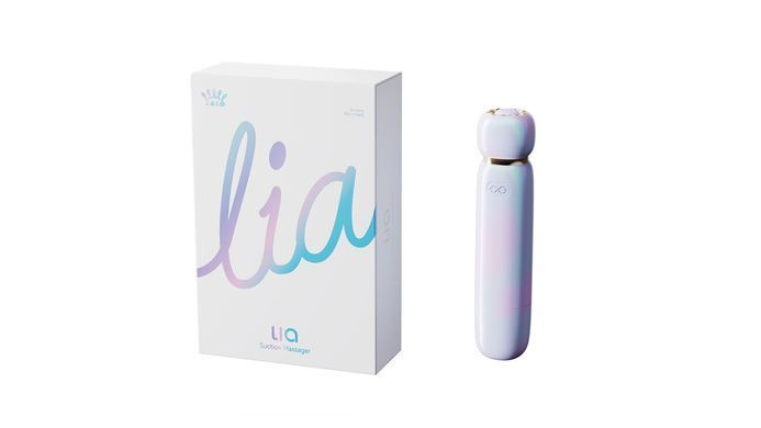 Вакуумний кліторальний стимулятор Zalo Lia Lavender Purple, 3 насадки, 3 режими, різна інтенсивність &mdash; купити в інтим-бутику EroticToys