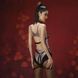 Сбруя зі страпоном LOCKINK SEVANDA Queen Sheba Set with Golden Dildo в інтим-бутику EroticToys