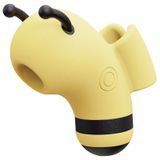 Вакуумний стимулятор із мікрострумами KISSTOY Beebe Yellow, на палець &mdash; купити в інтим-бутику EroticToys