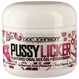 Смачний гель для кунілінгусу Doc Johnson Pussy Licker Strawberry (56 г) &mdash; купити в інтим-бутику EroticToys