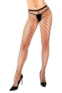 Колготки у велику сітку Anne De Ales Ginna T2 &mdash; купити в інтим-бутику EroticToys