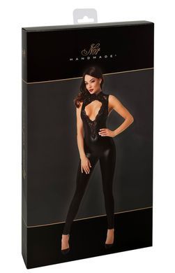 Замовити анонімно: Комбінезон Noir Handmade F342 Powerwetlook and lace overall - S Комбінезон Noir Handmade F342 Powerwetlook and lace overall - S — купити в інтим-бутику EroticToys