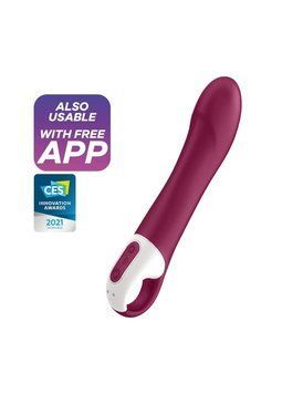 Смарт-вібратор точки G Satisfyer Big Heat з функцією підігріву &mdash; купити в інтим-бутику EroticToys