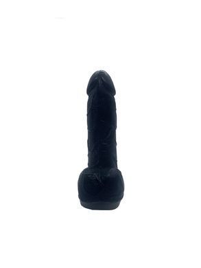 Крафтове мило-член із присоскою Чистий Кайф Black size S натуральне &mdash; купити в інтим-бутику EroticToys