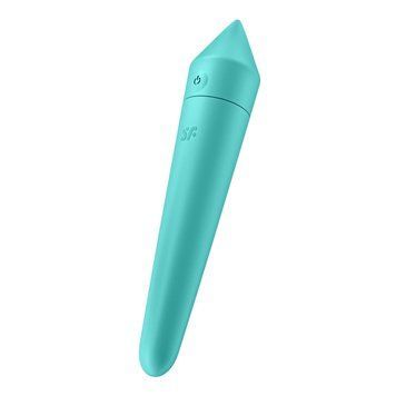Смарт міні-вібратор Satisfyer Ultra Power Bullet 8 Turquoise &mdash; купити в інтим-бутику EroticToys
