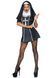 Костюм черниці Leg Avenue Naughty Nun M, сукня, головний убір в інтим-бутику EroticToys