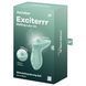 Вібратор для клітора з перлинною стимуляцією Satisfyer Exciterrr Mint, 2 незалежні мотори в інтим-бутику EroticToys