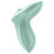 Вібратор для клітора з перлинною стимуляцією Satisfyer Exciterrr Mint, 2 незалежні мотори в інтим-бутику EroticToys
