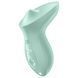 Вібратор для клітора з перлинною стимуляцією Satisfyer Exciterrr Mint, 2 незалежні мотори в інтим-бутику EroticToys